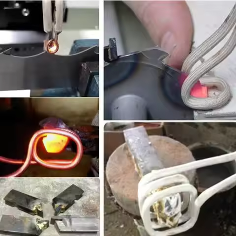 6kw-100kw Portable Induction Welding Machine For Copper Pipes Brazing