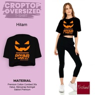 Halloween Pound Fit Crop Top T-shirt Pound T-shirt Original Oversized Crop Shirt