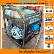 Tokuden SR4500i Petrol Inverter Generator 3.5kW Engine 223cc Fuel Tank 8L 27kg Inverter Genset Tokud