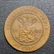 Koin Master 885 - 1 Cent Nederlandsch Indie Tahun 1856