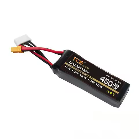 1S 2S 3S 4S 300mAh Rechargeable Lithium Battery Pack 75C 45C Jet Model