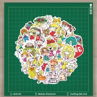 HOT 50 PCS Ado Mizumori Stickers Fashion Cars Decal Cool Card Album Custom Vinyl Waterproof - Aesthe