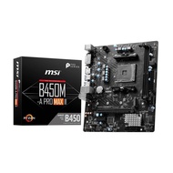 MSI Motherboard B450M-A PRO MAX II DDR4 (AM4, AMD Promontory B450, DDR4, USB3.2, SATA3)