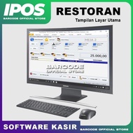 SOFTWARE KASIR RESTO Program Aplikasi Kasir Restoran for Laptop PC