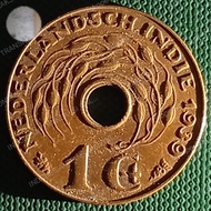 Uang Kuno 1 Cent Nederlandsch Indie 1939
