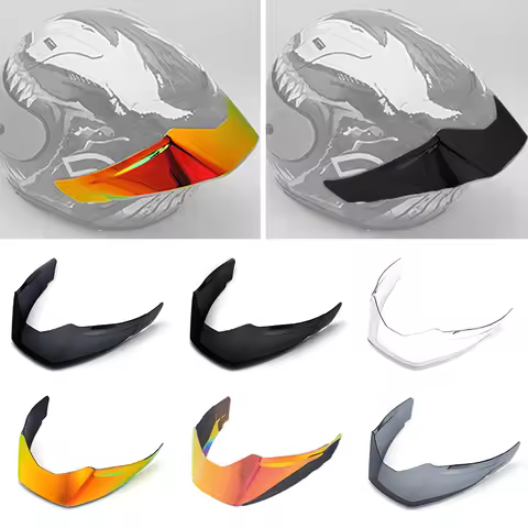 1Pc Motorcycle Helmet Carbon-look Motorcycle Rear Trim Helmet Spoiler For HJC RPHA 11 Helmet Accesso