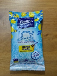 Tempo Cooling Wet Wipes 激爽冰涼濕紙巾 - 蜂蜜檸檬味