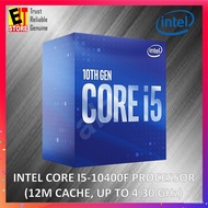 8wIx INTEL CORE I5-10400F (12M CACHE, UP TO 4.30 GHz) DESKTOP PROCESSOR