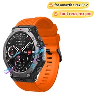 amazfit t rex 3 strap Silicone strap sports Wristband amazfit T-rex 3 strap amazfit t rex 2 strap T-