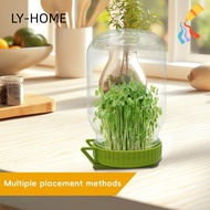 LIAOYING Sprouting Lids, Plastic Easy  Germination Sprout Maker Kit,  With Stand Bean Sprouts Grow K