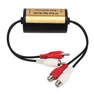 Noise Suppressor, Better Sound Ground Loop Noise Isolator Strong Signal Anti Interference for Car