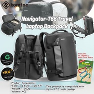 Tomtoc Navigator-T66 Travel Laptop Backpack | Laptop Bag (Black)