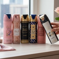 body spray200 ml OUD MOOD Dirham wardi Hareem al sultan ROSE PARIS Oud 24 Hours deodorant body spray