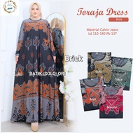 GAMIS CALVINSJEANS JUMBO XXL XXXXL ALL SIZE LD 110 120 130 GAMIS MUSLIMWANITA KEKINIAN TORAJA MAXY G