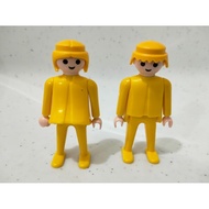 Vintage 1974 Geobra People Yellow Outfit Collectible Figure
