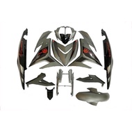 Y15ZR V3 Cover Set & Stripe Original HLYM Cyan/Blue/Grey/ Green Hijau Lumut