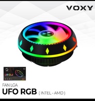 cool strom UFO RGB Fan PROCESSOR PC Intel / kipas PROCESOR AMD