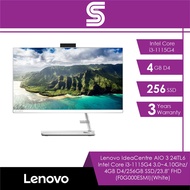 Lenovo All-In-One PC IdeaCentre AIO 3 24ITL6 F0G000ESMI /Intel Core i3-1115G4 3.0~4.10Ghz/4GB D4/256