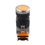 สวิตช์ปุ่มกด LED CT ELECTRIC LA38-11D/YE 22 มม. สีเหลือง (1230238)