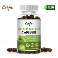 Catfit Bitter Melon capsules Bitter Melon Gourd Extract Supplement Improves Digestion Pressure Sugar