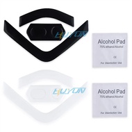 2Sets Rounded Curved Edges Mouse Feet Skates for Alien.ware AW310 510 610M Mouse