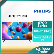 ใFREE SHIPPINGใ Philips 43" QLED Google TV 43PQT6731/68