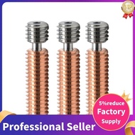 3PCS 3D Printer Bi-Metal Throat Pipe Titanium Alloy Copper Nozzle Throat Pipe 1.75mm for Ender3/3S/3