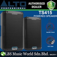 Alto Professional TS415 15 Inch 2500 Watt Active Powered Loudspeaker with Speaker Stand And Cable (TS 415)