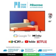 HISENSE 65" 75" 4K UHD Google TV A6500K Series 65A6500K / 75A6500K