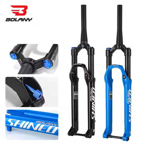 BOLANY MTB Air Fork 27.5 29Inch Air Oil Suspension Boost 15x110 Thru Axle Lightweight Bike Fork R29 