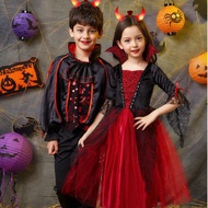 Halloween Vampire Girl Princess Costume for Kids - Boys & Girls