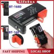[HOT SALE] BT-168 BT-168D AA/AAA/C/D/9V/1.5V Universal Button Cell Battery Volt Tester Checker Porta