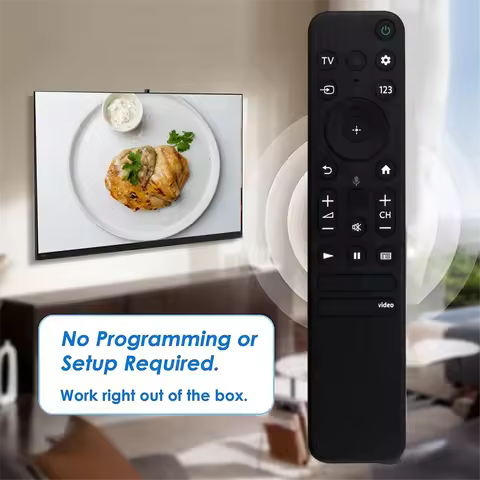 Replace RMF-TX800U Remote Control for Sony Bravia All 2022 4K 8K HD TV XR KD A80K A90K A95K X80K X85