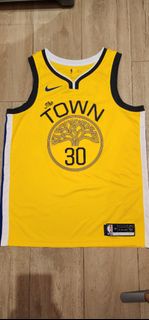 已包邊刺繡 Nike Warriors Curry Earned edition swingman sw  jersey 48 球衣 波衫 NBA
