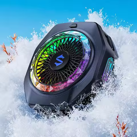 Original BlackShark MAGNETIC Cooler 5 FunCooler 5pro Fast Phone Radiator For iphone /ROG 7/Nubia Red