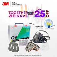 3M™ Premium Comfort Painting/Epoxy 6500QL Series Respirator Set - 6501QL/6502QL/6503QL + 6051 + 5935