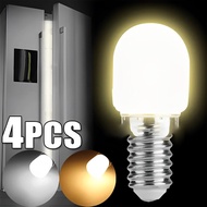 LED Light Bulb E12 E14 220V Refrigerator Bulbs Screw Indoor Light Energy Saving Cabinet Display Lamp High Brightness Home Decor