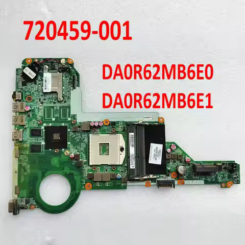 720459-001 Laptop Motherboard 720459-501 For HP Pavilion 15 17 14-E 15-E 17-E Main Board DA0R62MB6E0