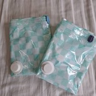 衣物真空袋 壓縮袋 收納袋×2個 綠色【7...
