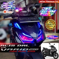 LAMPU ALIS DRL NEW VARIO 160 BONUS DEVIL EYES LAMPU DEPAN SENJA LIS LED VARIASI NEW VARIO 160 2022 L