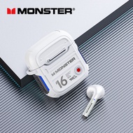 Monster XKT16 Wireless Earphones Bluetooth 5.3 Gaming Headset Low Latency HiFi Sound HD Call Music E