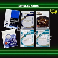 [SCHOLAR STORE] STATIONERY : A4 FOOLSCAP PAPER / EXAM PAPER / TESTPAD - 70GSM 80GSM [ 50 SHEET / 70 