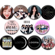 Beautiful Singer Exquisite Brooch YVES Music Album Cover Enamel Pins Yyxy LOONA Kawaii Brooches I Lo