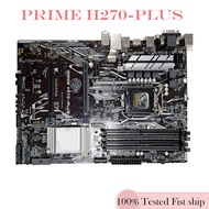 For ASUS PRIME H270-PLUS Motherboard 64GB LGA 1151 DDR4 H270 Mainboard ATX 100% Tested Fully Work