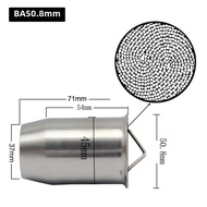 {KSDJF} Alconstar Xe Máy Xả Hút 51mm/60mm Cửa Hút Gió Có Thể Tháo Rời DB Killer Thép Không Gỉ Ống Hã