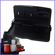 Back Seat Tray Foldable Car Organizer Beverage Tray Backseat Beverage Desk for Vehicles Automotive T