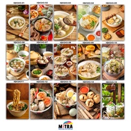 Hiasan dinding warung bakso rumah makan Menu bakso mie ayam Cafe Gaul Menu restoran bakso