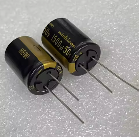 10pcs/lot Original Nichicon HE (M) 1500UF 50V 18x26mm Fever Audio Electrolytic Capacitor from Japan 