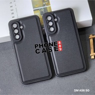 SAMSUNG A56 CASE LEATHER PRO BLACK CASE BLACK SAMSUNG A56