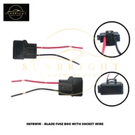 BLADE FUSE BOX WITH SOCKET WIRE